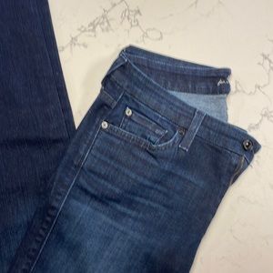 7 for all Mankind Karah Straight Leg EUC